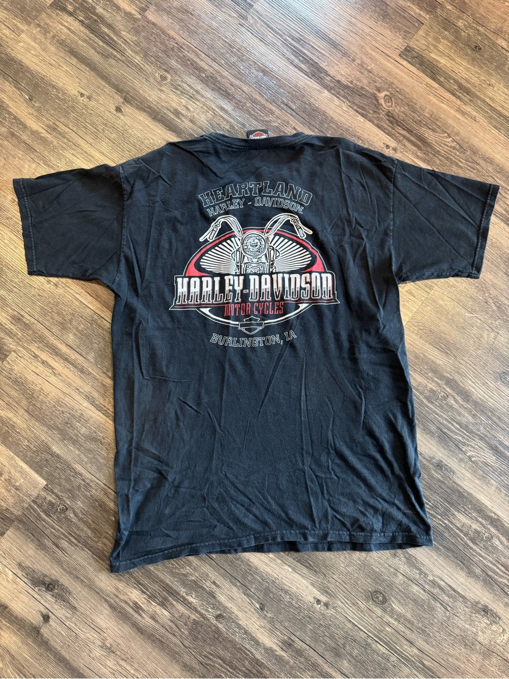 Harley-Davidson Vintage Burlington, Iowa Shirt L - Picture 2 of 8